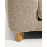 4-Sitzer Sofa Vera mit Chaiselongue rechts in Beige mit Beinen aus massivem Eschenholz mit natürlichem Finish, 322 cm, FSC Mix Credit von Kave Home – Bild 6