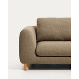 4-Sitzer Sofa Vera mit Chaiselongue rechts mit Beinen aus massivem Eschenholz mit natürlichem Finish, 322 cm, FSC Mix Credit von Kave Home – Bild 6