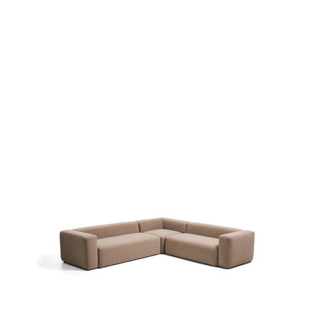 5-Sitzer-Ecksofa Blok in Chenille, 320 x 290 cm / 290 x 320 cm, FSC Mix Credit von Kave Home – Bild 4