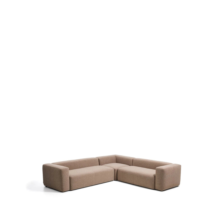 5-Sitzer-Ecksofa Blok in Chenille, 320 x 290 cm / 290 x 320 cm, FSC Mix Credit von Kave Home – Bild 4