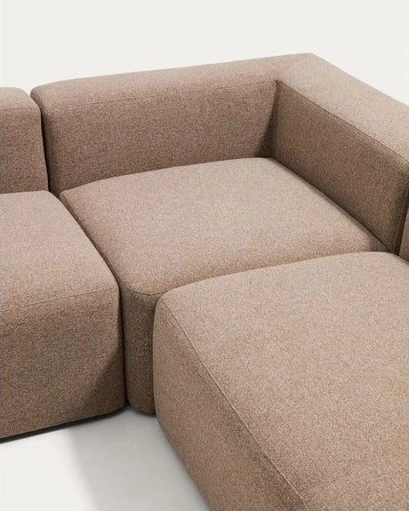 5-Sitzer-Ecksofa Blok in Chenille, 320 x 290 cm / 290 x 320 cm, FSC Mix Credit von Kave Home – Bild 7