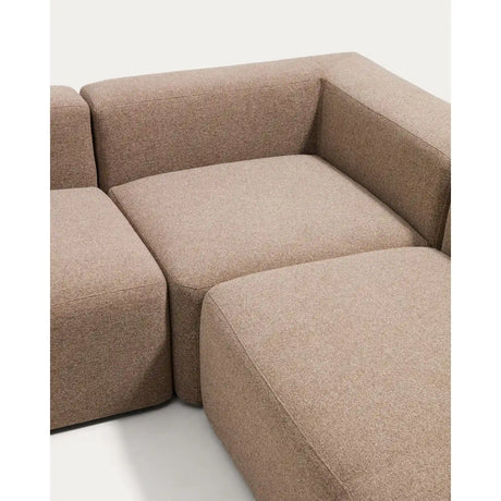 5-Sitzer-Ecksofa Blok in Chenille, 320 x 320 cm, FSC Mix Credit von Kave Home – Bild 6