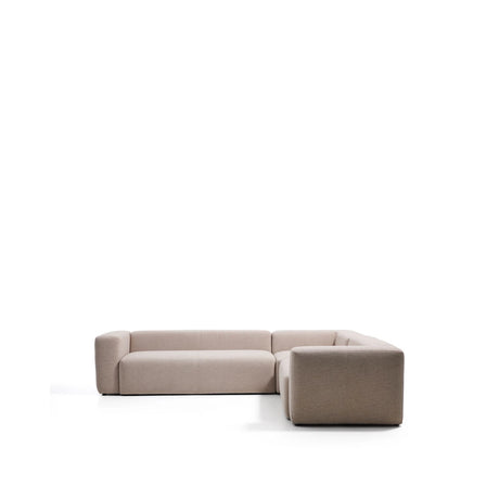 5-Sitzer-Ecksofa Blok in beiger Chenille, 320 x 290 cm / 290 x 320 cm, FSC Mix Credit von Kave Home – Bild 1