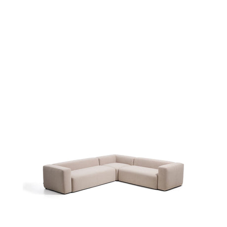 5-Sitzer-Ecksofa Blok in beiger Chenille, 320 x 290 cm / 290 x 320 cm, FSC Mix Credit von Kave Home – Bild 4