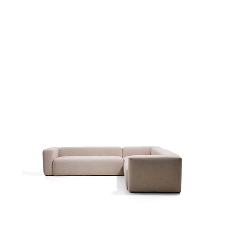 5-Sitzer-Ecksofa Blok in beiger Chenille, 320 x 320 cm, FSC Mix Credit von Kave Home – Bild 1