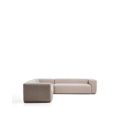 5-Sitzer-Ecksofa Blok in beiger Chenille, 320 x 320 cm, FSC Mix Credit von Kave Home – Bild 4