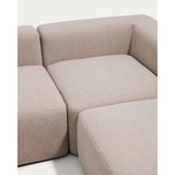 5-Sitzer-Ecksofa Blok in beiger Chenille, 320 x 320 cm, FSC Mix Credit von Kave Home – Bild 6