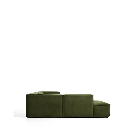 5-Sitzer-Ecksofa Blok mit Randmodul links in Cord oder Chenille, 255 x 320 cm, FSC Mix Credit von Kave Home – Bild 3