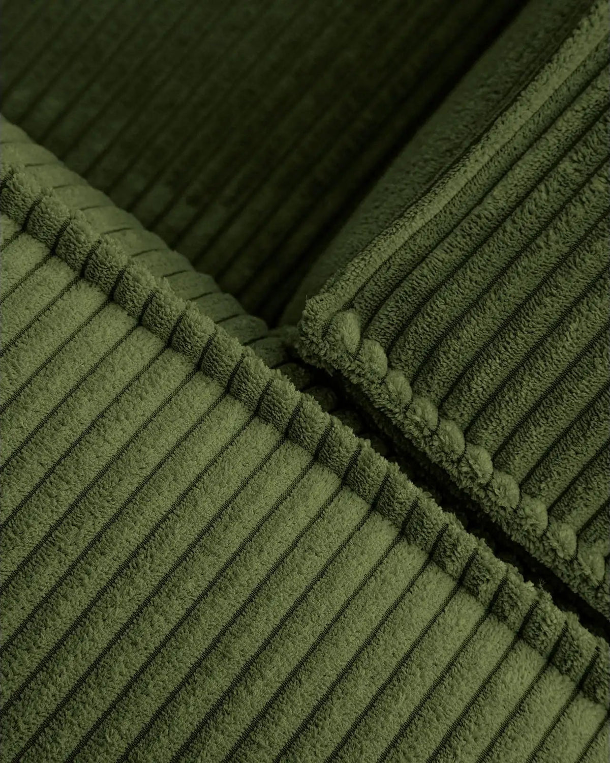 5-Sitzer-Ecksofa Blok mit Randmodul links in Cord oder Chenille, 255 x 320 cm, FSC Mix Credit von Kave Home – Bild 5