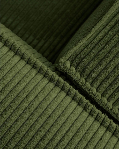 5-Sitzer-Ecksofa Blok mit Randmodul links in Cord oder Chenille, 255 x 320 cm, FSC Mix Credit von Kave Home – Bild 5