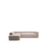 5-Sitzer-Ecksofa Blok mit Randmodul links in beiger Chenille, 255 x 320 cm, FSC Mix Credit von Kave Home – Bild 1