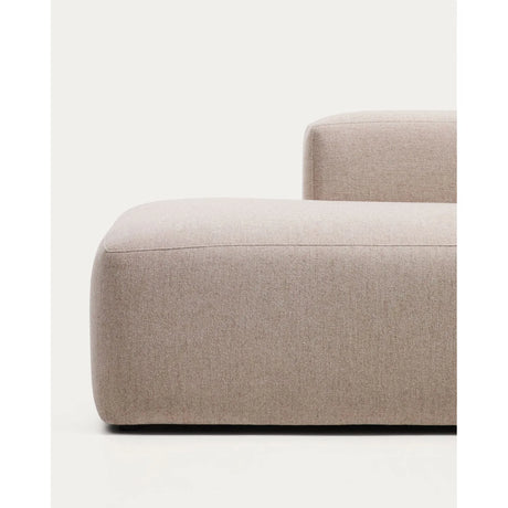 5-Sitzer-Ecksofa Blok mit Randmodul links in beiger Chenille, 320 x 255 cm, FSC Mix Credit von Kave Home – Bild 9