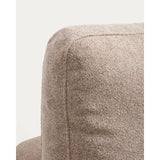 5-Sitzer-Ecksofa Gala mit Randmodul links aus Microbouclé oder Chenille, FSC Mix Credit, 225 x 300 cm von Kave Home – Bild 7