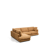 5-Sitzer-Ecksofa Gala mit Randmodul links aus senfgelbem Microbouclé, FSC Mix Credit, 225 x 300 cm von Kave Home – Bild 3