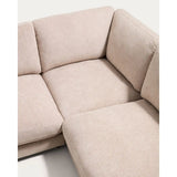 5-Sitzer-Ecksofa Gala mit Randmodul rechts aus Microbouclé oder Chenille, FSC Mix Credit, 300 x 225 cm von Kave Home – Bild 6