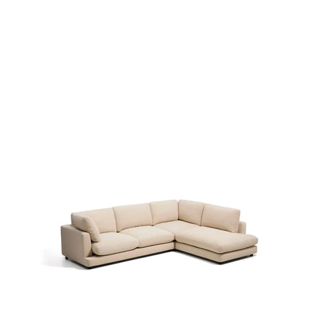 5-Sitzer-Ecksofa Gala mit Randmodul rechts aus beiger Chenille, FSC Mix Credit, 300 x 225 cm von Kave Home – Bild 3
