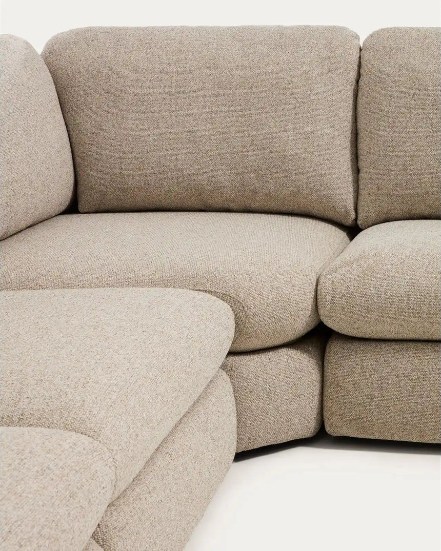 5-Sitzer Ecksofa Vera in Beige, 330 x 330 cm, FSC Mix Credit von Kave Home – Bild 6