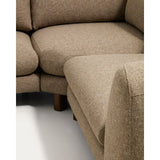 5-Sitzer Ecksofa Vera mit Beinen aus massivem Eschenholz mit Nussbaum-Finish, 330 x 330 cm, FSC Mix Credit von Kave Home – Bild 7