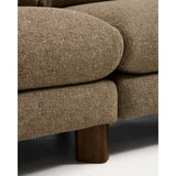 5-Sitzer Ecksofa Vera mit Beinen aus massivem Eschenholz mit Nussbaum-Finish, 330 x 330 cm, FSC Mix Credit von Kave Home – Bild 8
