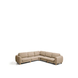 5-Sitzer Ecksofa Vera mit Beinen aus massivem Eschenholz mit natürlichem Finish, 330 x 330 cm, FSC Mix Credit von Kave Home – Bild 4