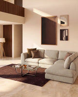5-Sitzer Ecksofa Vera mit Randmodul links in Beige, 245 x 330 cm, FSC Mix Credit von Kave Home – Bild 2