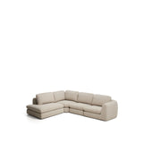 5-Sitzer Ecksofa Vera mit Randmodul links in Beige, 245 x 330 cm, FSC Mix Credit von Kave Home – Bild 4