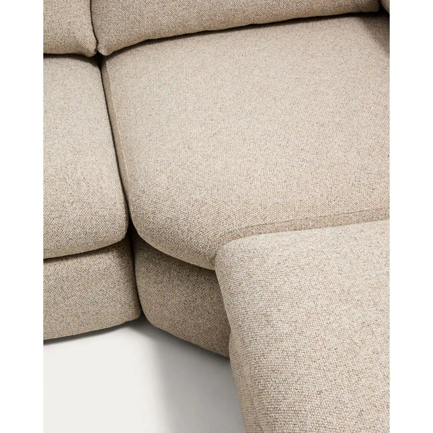 5-Sitzer Ecksofa Vera mit Randmodul links in Beige, 245 x 330 cm, FSC Mix Credit von Kave Home – Bild 8