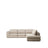 5-Sitzer Ecksofa Vera mit Randmodul rechts in Beige, 330 x 245 cm, FSC Mix Credit von Kave Home – Bild 1