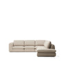 5-Sitzer Ecksofa Vera mit Randmodul rechts in Beige, 330 x 245 cm, FSC Mix Credit von Kave Home – Bild 1