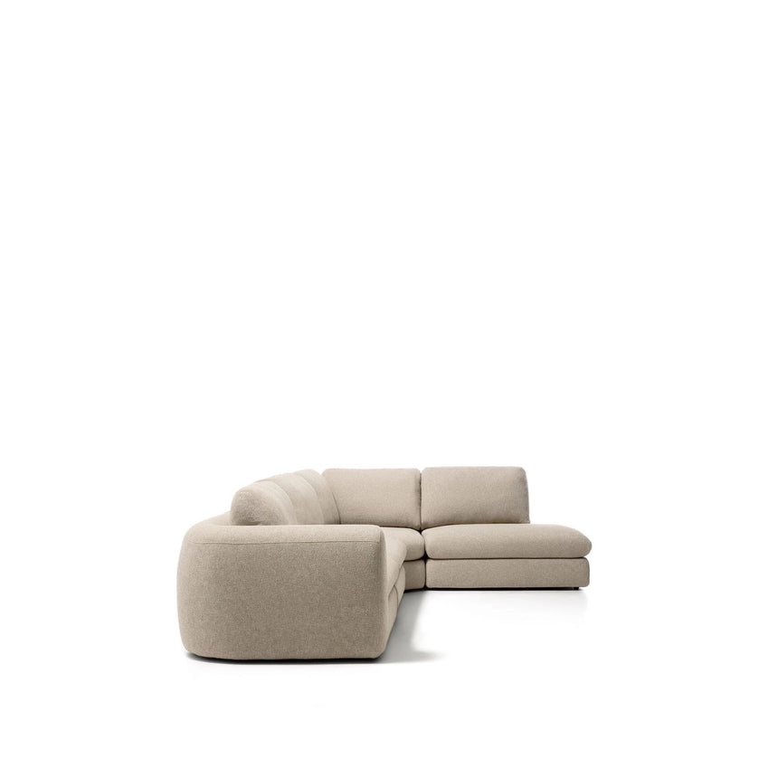 5-Sitzer Ecksofa Vera mit Randmodul rechts in Beige, 330 x 245 cm, FSC Mix Credit von Kave Home – Bild 5