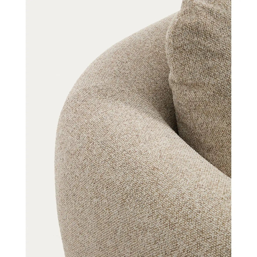 5-Sitzer Ecksofa Vera mit Randmodul rechts in Beige, 330 x 245 cm, FSC Mix Credit von Kave Home – Bild 9