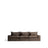 5-Sitzer-Modularsofa Anarela mit abnehmbarem Bezug aus 100 % Leinen in Taupe, 370 cm, FSC Mix Credit von Kave Home – Bild 1