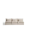 5-Sitzer-Modularsofa Anarela mit abnehmbarem Bezug aus Leinen und Viskose, 330 cm, FSC Mix Credit von Kave Home – Bild 1