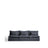 5-Sitzer-Modularsofa Anarela mit abnehmbarem Bezug aus Leinen und Viskose in Dunkelgrau, 330 cm, FSC Mix Credit von Kave Home – Bild 1