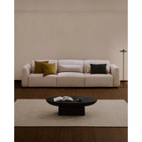 5-Sitzer-Sofa Lares mit elektrisch ausfahrbaren Sitzen und verstellbarer Kopfstütze in beiger Chenille, 335 cm von Kave Home – Produktbild 2