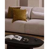 5-Sitzer-Sofa Lares mit elektrisch ausfahrbaren Sitzen und verstellbarer Kopfstütze in beiger Chenille, 335 cm von Kave Home – Produktbild 5