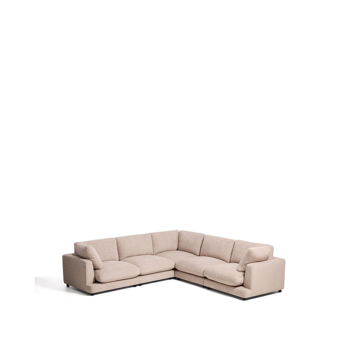 6-Sitzer-Ecksofa Gala aus Microbouclé, FSC Mix Credit, 300 x 300 cm von Kave Home – Bild 2