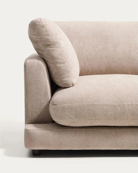 6-Sitzer-Ecksofa Gala aus Microbouclé, FSC Mix Credit, 300 x 300 cm von Kave Home – Bild 4