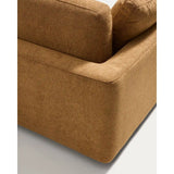 6-Sitzer-Ecksofa Gala aus senfgelbem Microbouclé, FSC Mix Credit, 300 x 300 cm von Kave Home – Bild 6