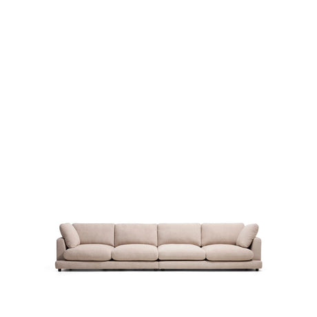 6-Sitzer-Sofa Gala aus Microbouclé, FSC Mix Credit, 390 cm von Kave Home – Bild 1