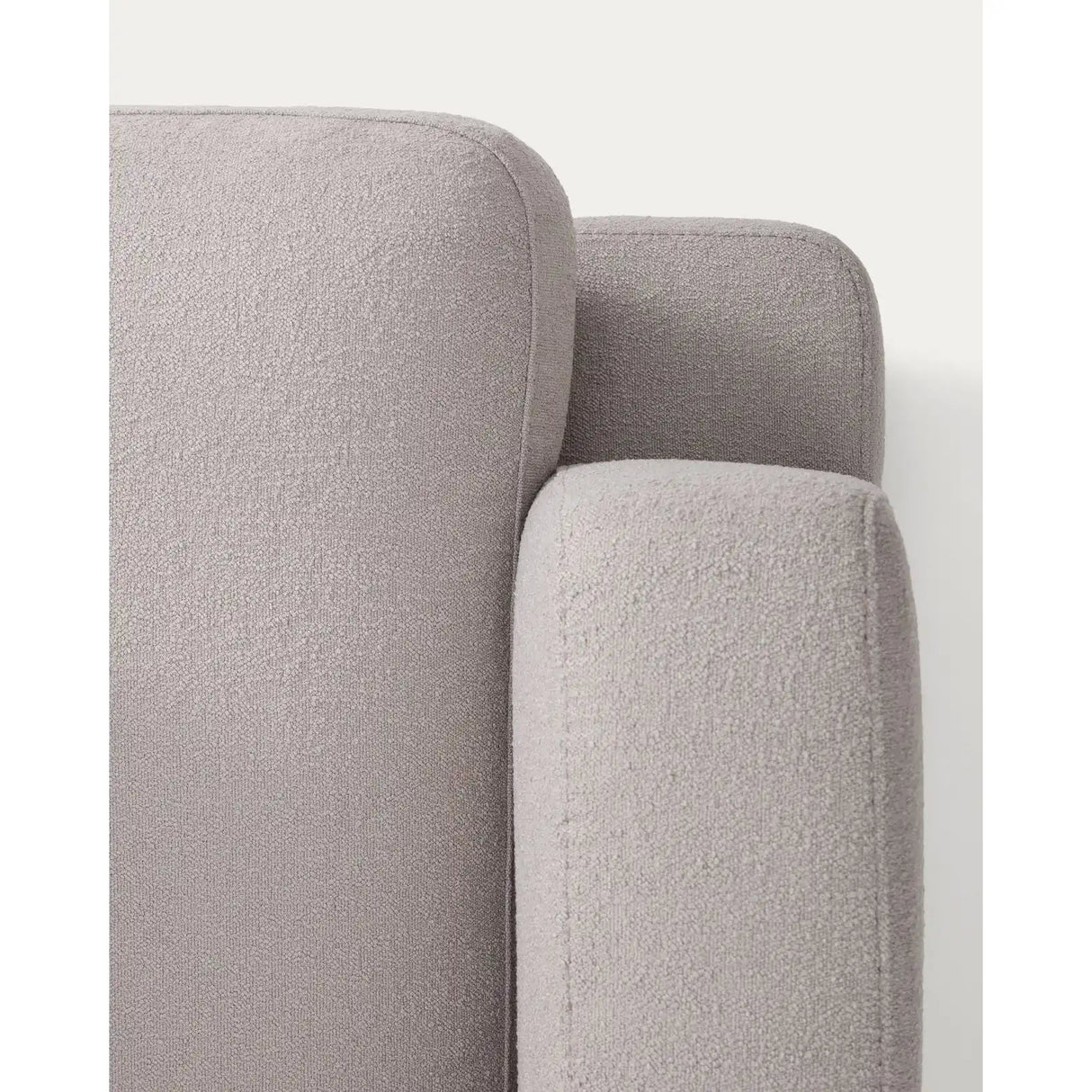 6-Sitzer-Sofa Gala aus grauem Micro-Bouclé FSC Mix Credit 390 cm von Kave Home – Produktbild 8