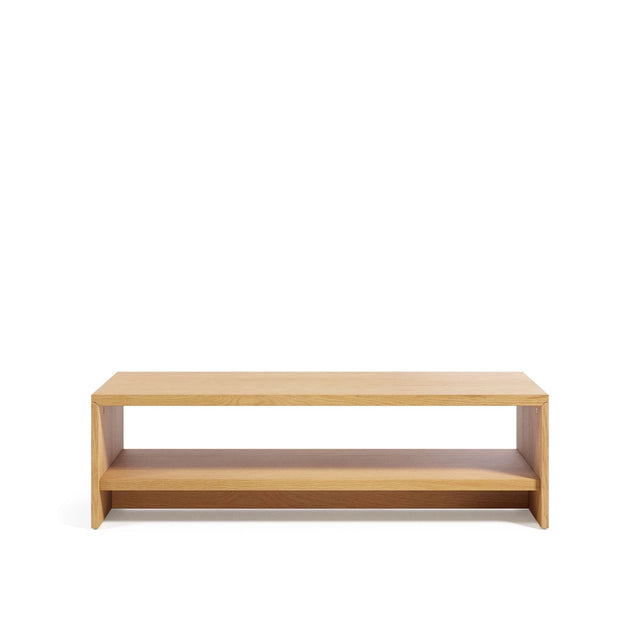 Abilen Couchtisch aus Eichenfurnier 120 x 60 cm FSC 100% von Kave Home – Bild 1