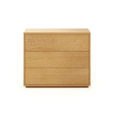 Abilen Kommode mit 3 Schubladen aus Eichenfurnier 90 x 75 cm FSC 100% von Kave Home – Bild 1