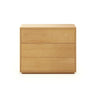 Abilen Kommode mit 3 Schubladen aus Eichenfurnier 90 x 75 cm FSC 100% von Kave Home – Bild 1