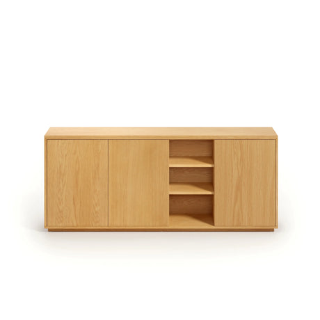 Abilen Sideboard 3 Türen Eichenfurnier 180 x 75 cm FSC 100% von Kave Home – Produktbild 5