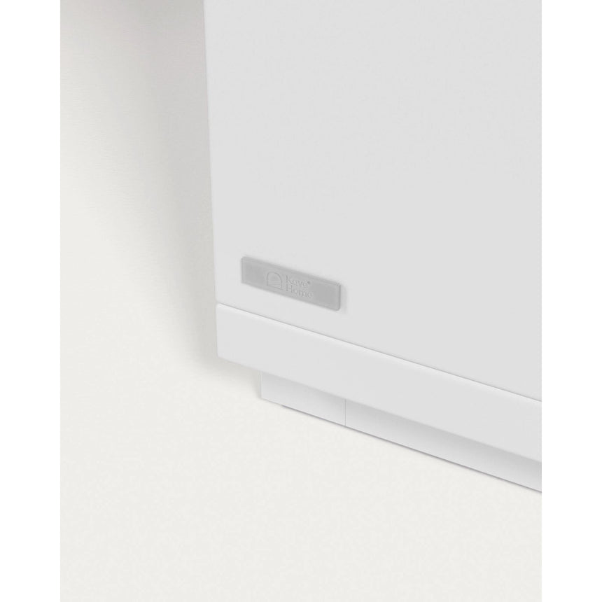 Abilen TV-Schrank 1 Türe 2 Schubladen Eichenfurnier weiße Lackierung 150 x 44 cm FSC 100% von Kave Home – Bild 7