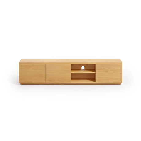 Abilen TV-Schrank 2 Türen und 2 Schubladen aus Eichenfurnier 200 x 44 cm FSC 100% von Kave Home – Produktbild 6