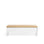 Abilen höhenverstellbarer Couchtisch aus Eichenfurnier 110 x 60 cm FSC 100% von Kave Home – Bild 1