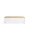 Abilen höhenverstellbarer Couchtisch aus Eichenfurnier 110 x 60 cm FSC 100% von Kave Home – Bild 1
