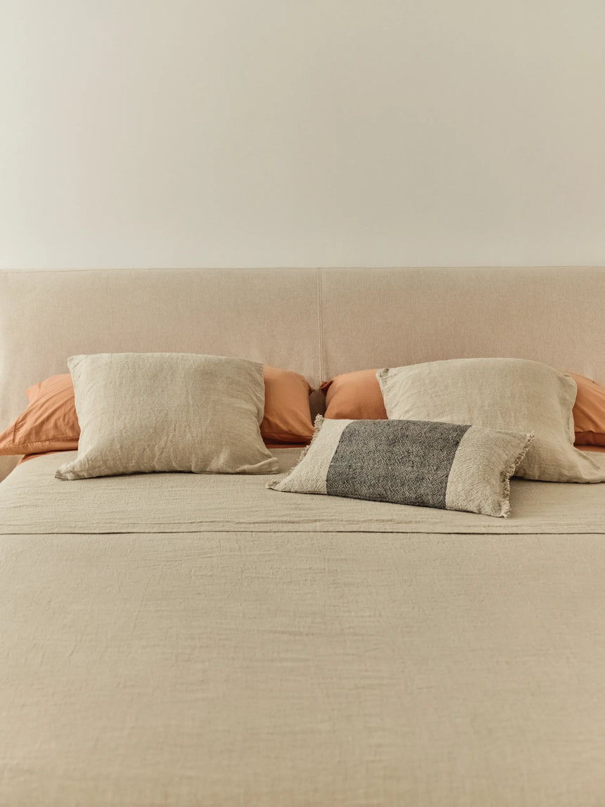 Abziehbares Bett Blok beige für eine 160 x 200 cm große Matratze FSC Mix Credit von Kave Home – Produktbild 10